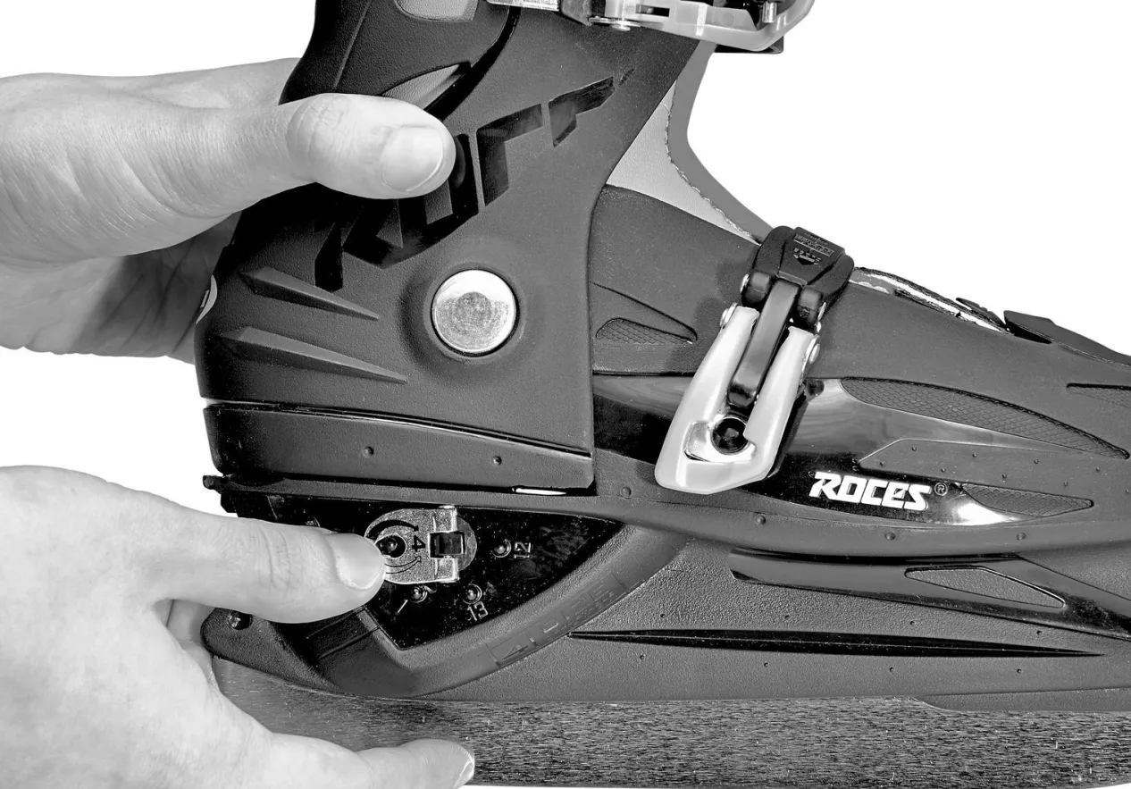 Roces Adjustable Ice Skate For Kids-Mod. Mck Ii H Electric Blue