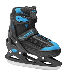 Roces Adjustable Ice Skate-Mod. Jokey Ice Boy Black-Blue