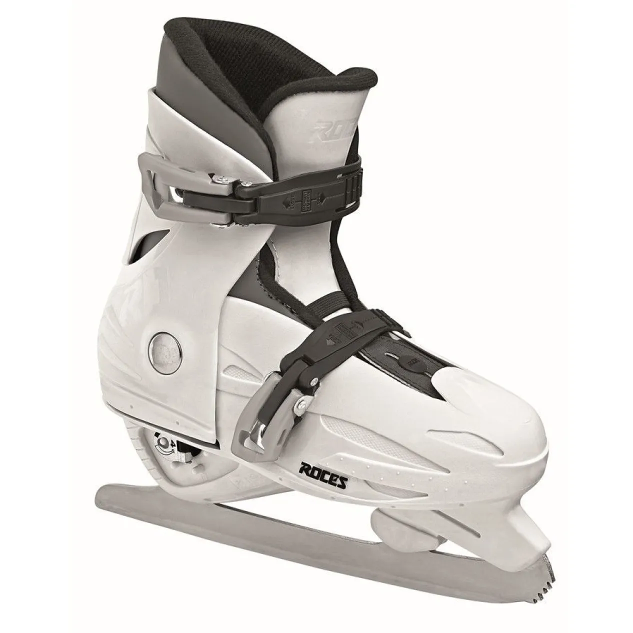 Roces Adjustable Ice Skate-Mod. Mck Ii F White-Black