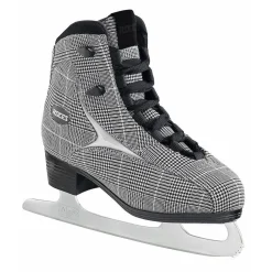 Roces Ice Skate-Mod. Brits Check Black, White Silver