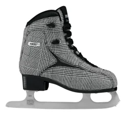 Roces Ice Skate-Mod. Brits Check Black, White Silver