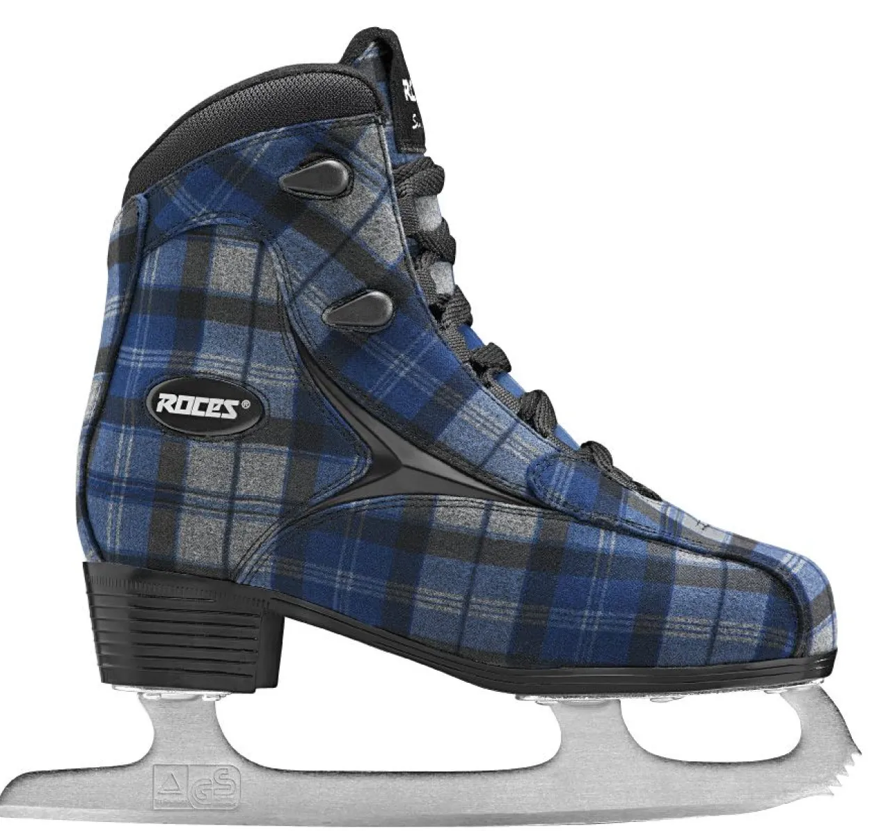 Roces Ice Skate-Mod.Logger Check Blue-Grey
