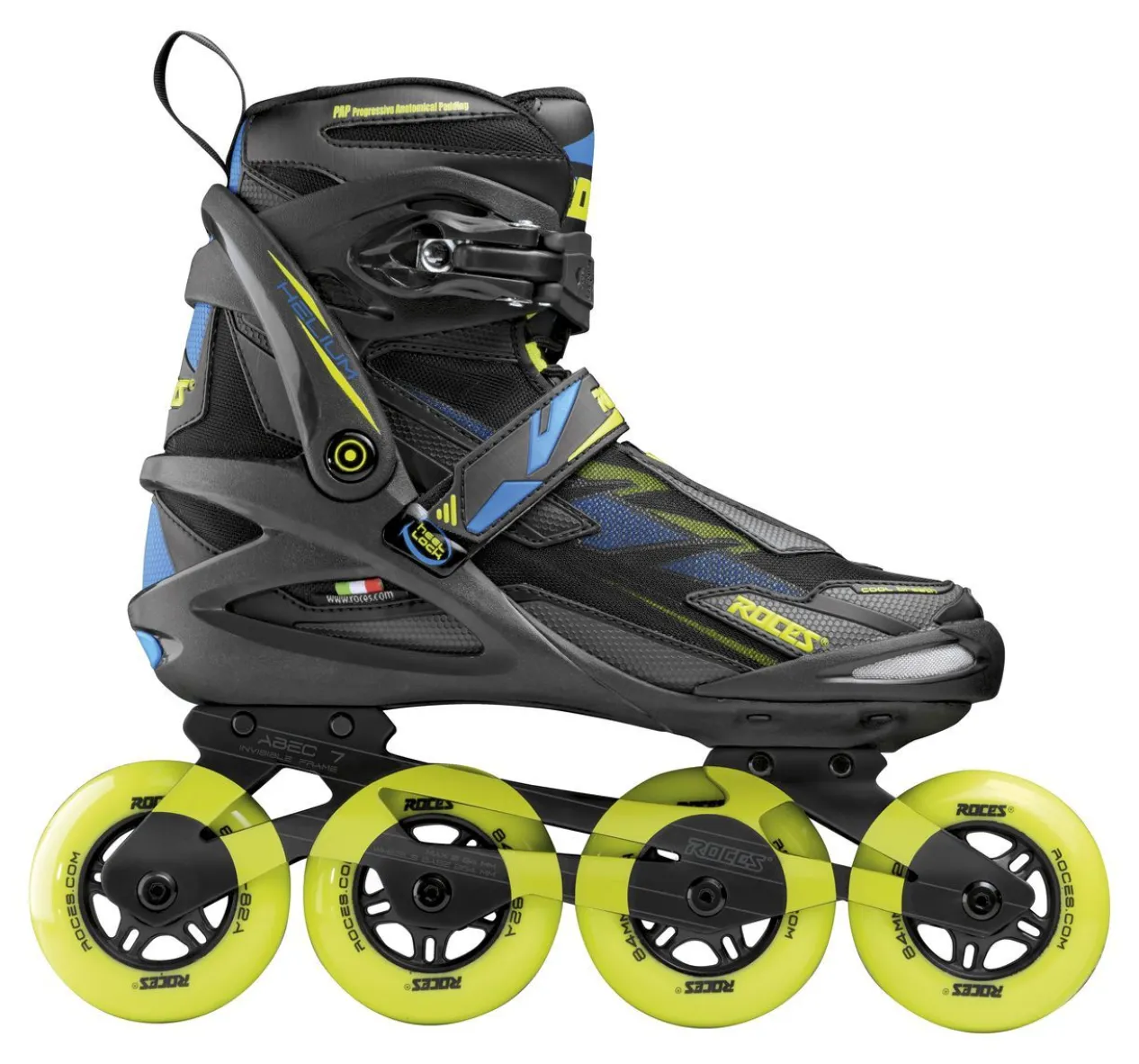 Roces Inline Skate Helium Tif Black-Lime
