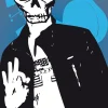 Roces Mini Skateboard-Mod. Skull Boy