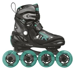 Roces Moody Girl Tif Black-Aqua