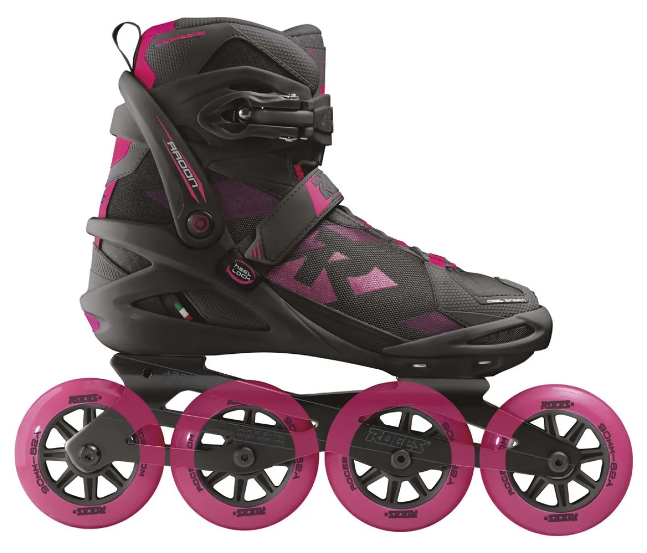 Roces Radon W Tif Black Magenta