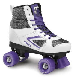 Roces Roller Skate-Mod. Kolossal Glitter-White-Purple