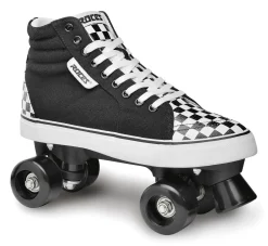 Roces Roller Skate-Mod. Ollie Check Black-White
