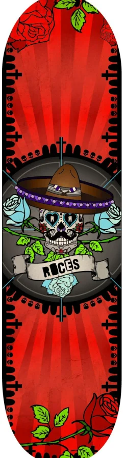 Roces Skateboard-Mod. Calavera