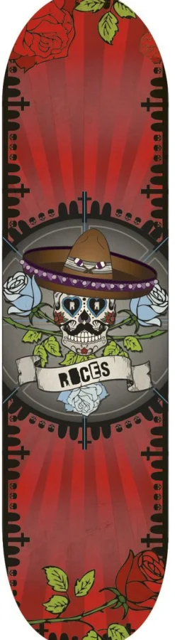 Roces Skateboard-Mod. Calavera