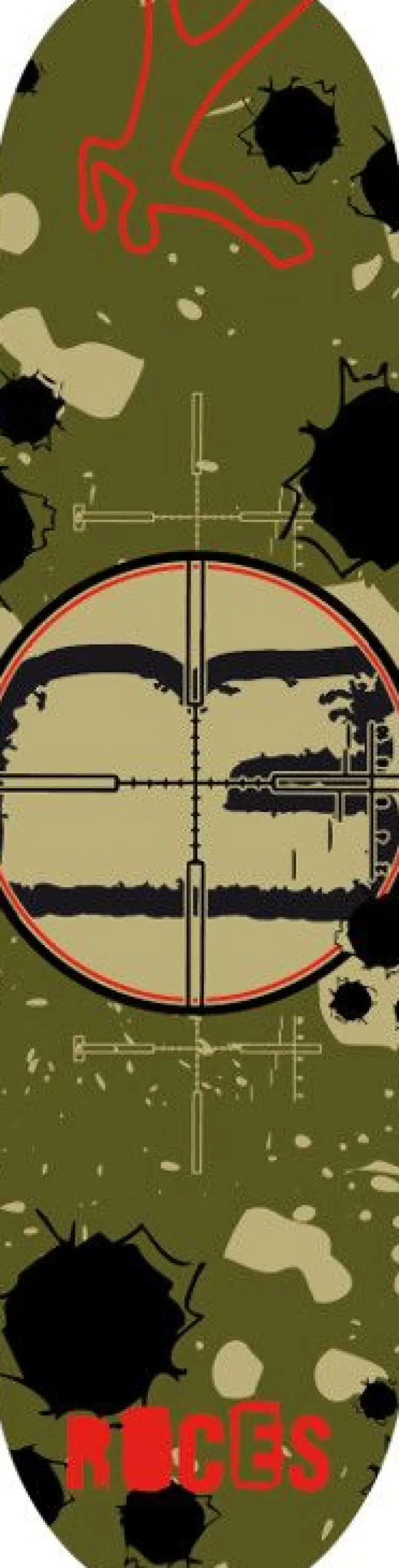 Roces Skateboard-Mod. Gunsight