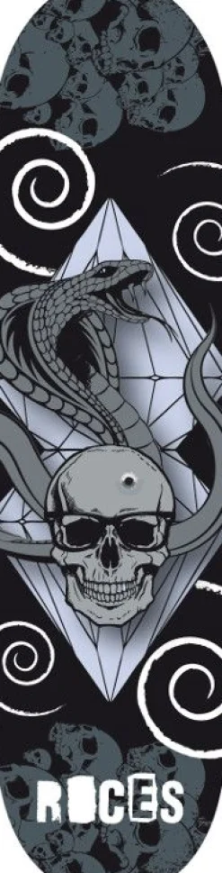Roces Skateboard-Mod. Snake&Skull