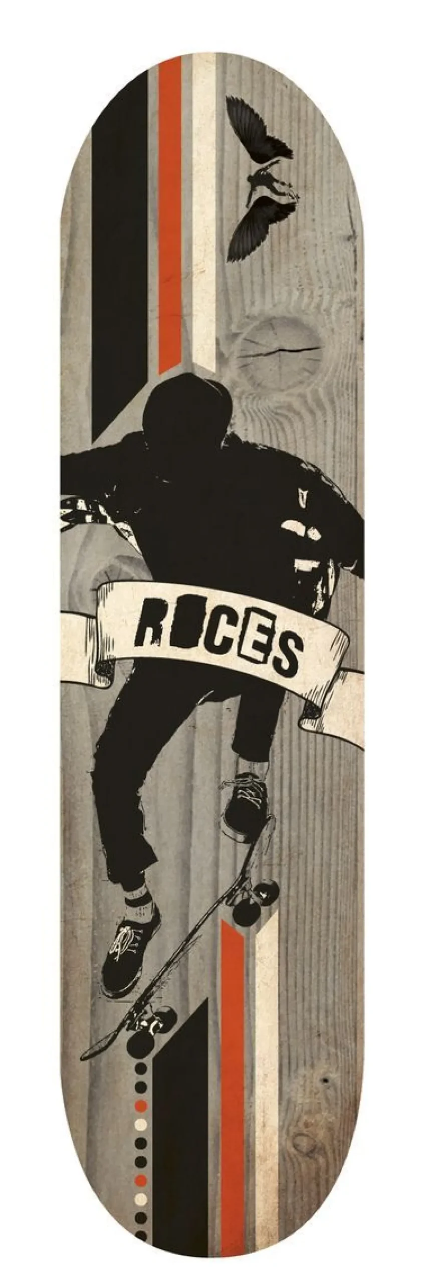 Roces Skateboard-Mod. Trick 500