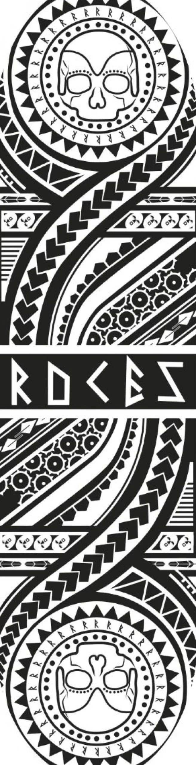 Roces Tribal Black Concave